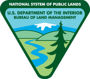 Logo for the U.S. Department of the Interior Bureau of Land Management